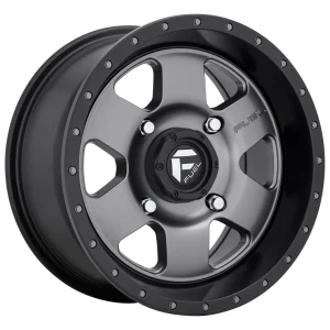 Fuel – D619 PODIUM – Gunmetal – 17″x9″ -12mm – All weather Wheels – D61917907345